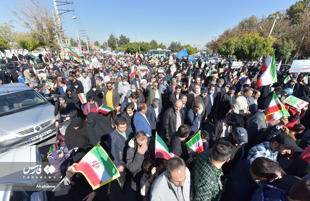 راهپیمایی ۱۳آبان در ارومیه