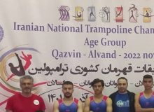 ترامپولین آذربایجان‌غربی عنوان نخست رده سنی بزرگسالان کشور را از آن خود کرد