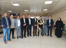 استقبال مدیرکل ورزش و جوانان آذربایجان‌غربی از کشتی گیر شایسته بوکانی و دارنده مدال طلای کشتی ناشنوایان آسیا اقیانوسیه