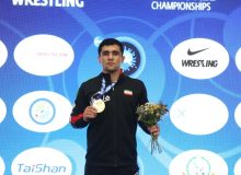 ایمان محمدی دومین طلایی ایران در کشتی فرنگی قهرمانی آسیا