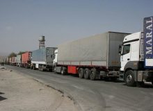 امسال تردد کامیون های ترانزیتی از پایانه مرزی پلدشت افزایش یافت