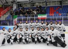دختران یخی ایران بر بام آسیا ایستادند