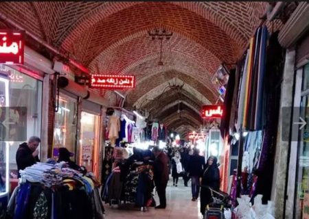 بازار تاریخی خوی رفع سد معبر شد