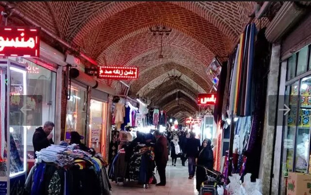 بازار تاریخی خوی رفع سد معبر شد