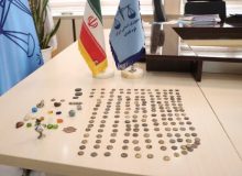 کشف ۱۷۹ قطعه سکه طلا و اقلام فرهنگی ارزشمند تاریخی در آذربایجان‌غربی