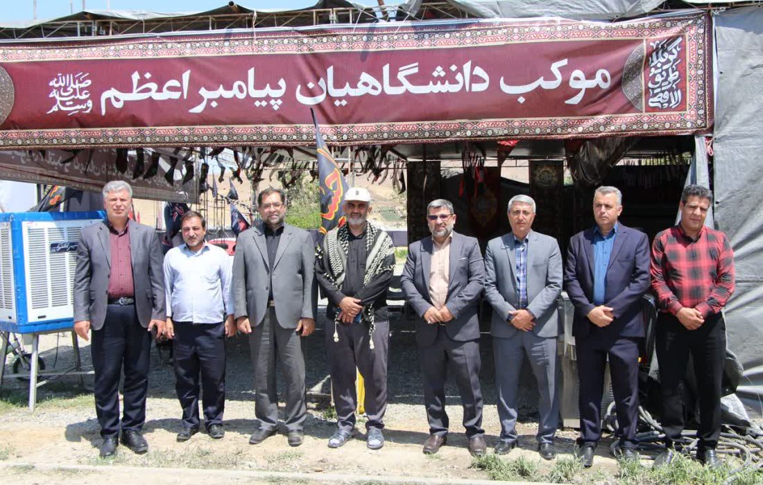 بازدید مدیرکل دفتر فرهنگی و اجتماعی دانشگاه ملی مهارت از موکب دانشگاهیان استان آذربایجان غربی در پیرانشهر