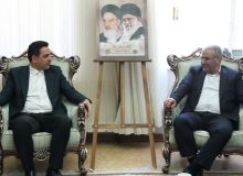 دیدار رئیس فدراسیون والیبال با شهردار ارومیه