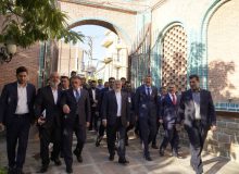 بازدید استانداران ۴ استان مرزی ترکیه از موزه صنایع‌دستی ارومیه