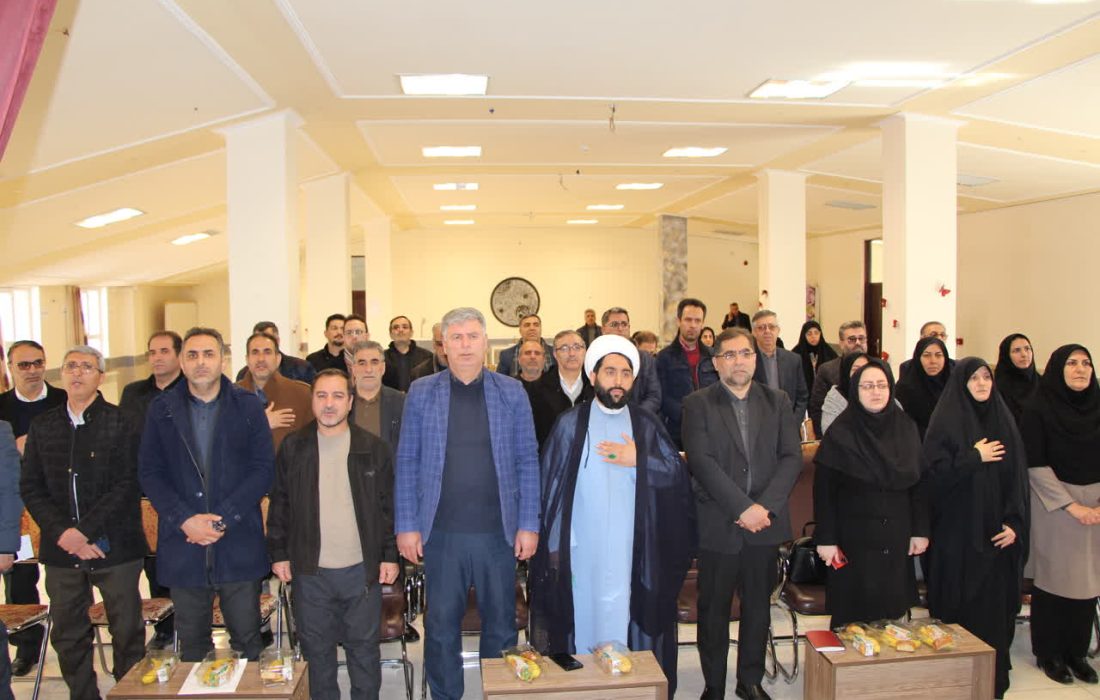 مراسم گرامیداشت شهید سید حسن نصرالله و شهید سید هاشم صفی‌الدین در دانشگاه ملی مهارت واحد استان آذربایجان غربی