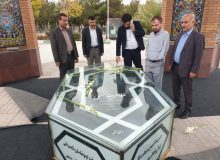 غبار روبی و عطر افشانی مزار شهدا و امام جمعه فقید شهرستان ارومیه