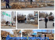 تلاش بی‌وقفه اکیپ‌های خدمات شهری شهرداری فیرورق برای حفظ پاکیزگی و نظم شهری