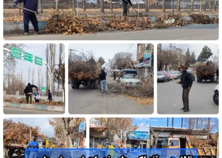 تلاش بی‌وقفه اکیپ‌های خدمات شهری شهرداری فیرورق برای حفظ پاکیزگی و نظم شهری