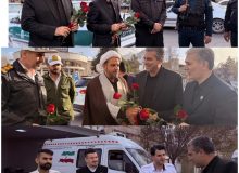 فرماندار و شهردار سلماس از نیروهای مسلح و امدادی تجلیل کردند