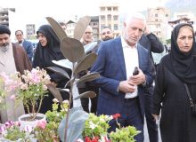 بازدید سرپرست صندوق احیا از نمایشگاه صنایع‌دستی و غذاهای سنتی منطقه آزاد ماکو