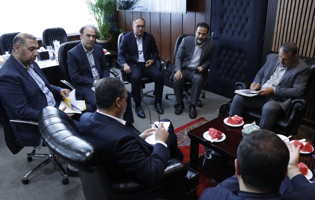 دیدار مدیرعامل آب و فاضلاب آذربایجان غربی با مدیرعامل شرکت مهندسی آب و فاضلاب کشور